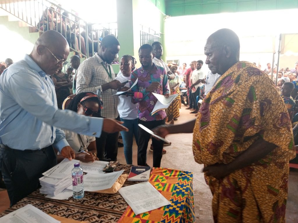 Aged, widows smile as Seidu Agongo donates GH¢231,000 to flood victims