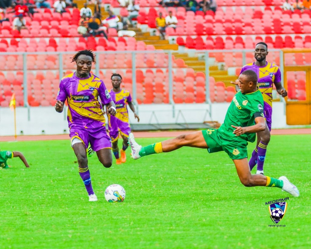 caf-champions-league:-yanga-hold-medeama-to-1-1-stalemate-in-kumasi