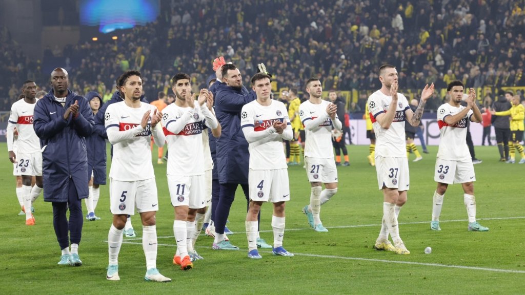 PSG scrape through to Champions League last 16 despite draw with Dortmund