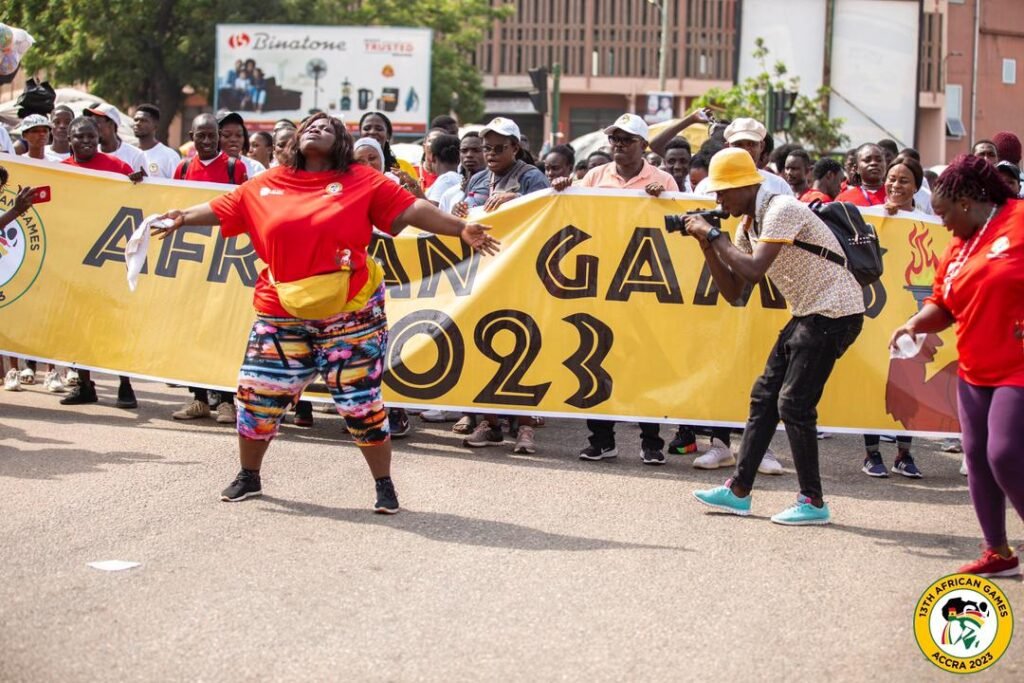 2023 African Games: Thousands grace LOC float in Accra