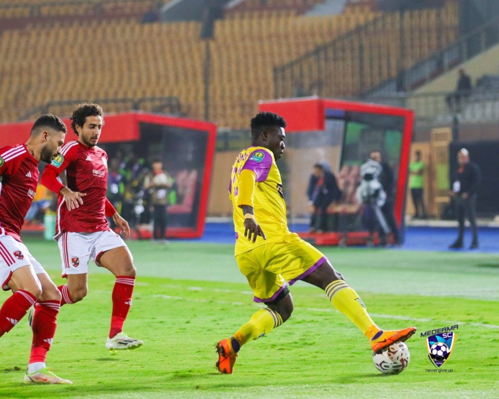 CAF Champions League: Medeama suffer 3-0 defeat in group opener against Al Ahly