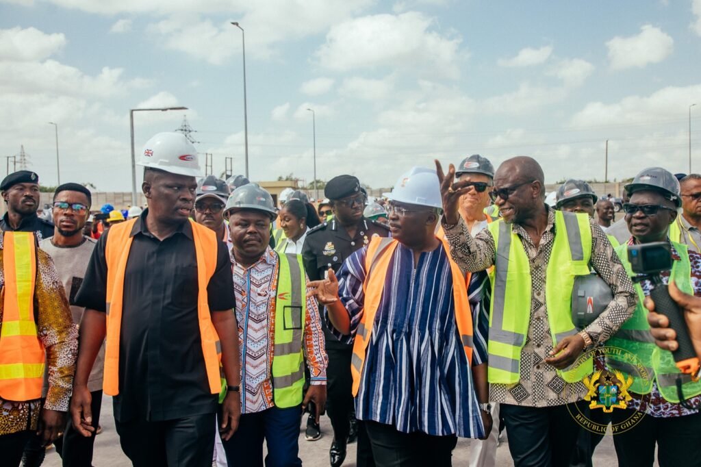 african-games-2023:-bawumia,-sports-minister-tour-facilities-as-100-day-countdown-kicks-in