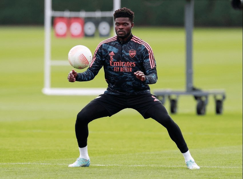 Thomas Partey returns to full training after two months out