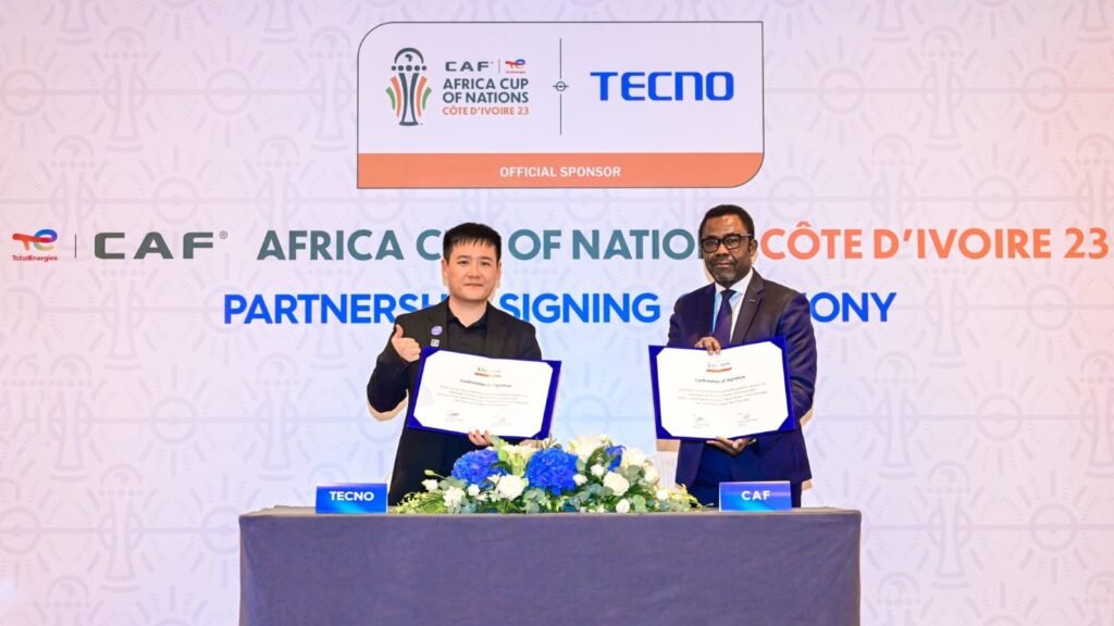 TECNO partners with CAF as exclusive smartphone sponsor for AFCON 2023
