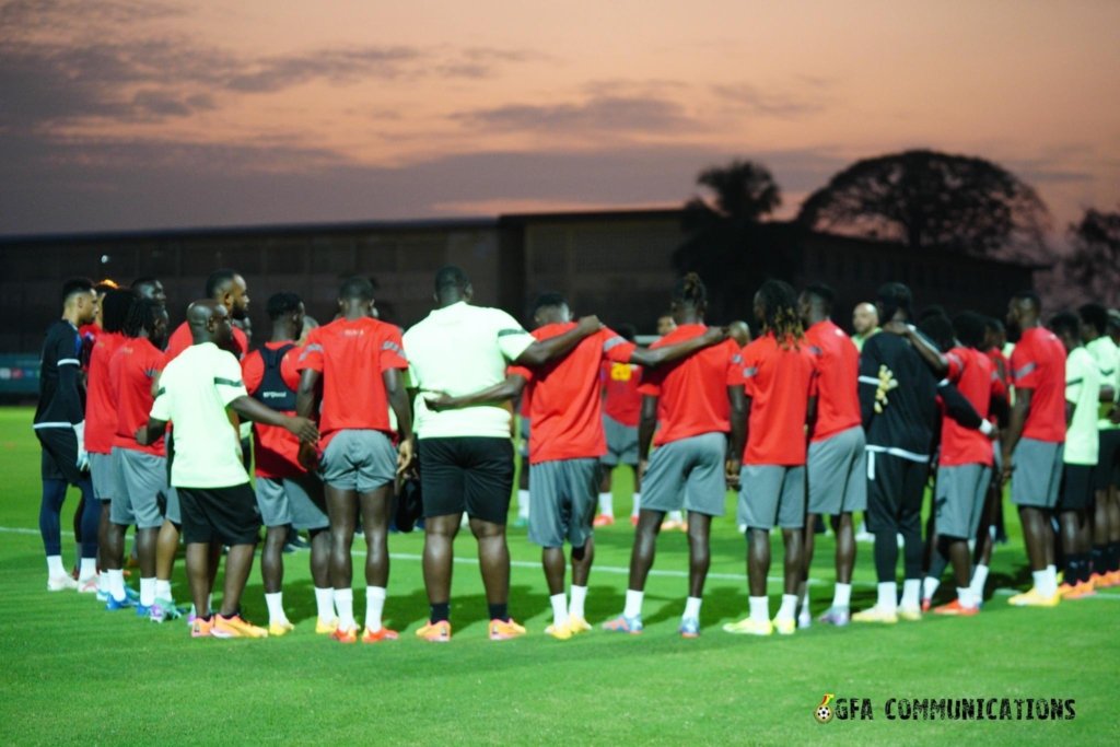 afcon-2023:-black-stars-hold-first-training-session-in-abidjan