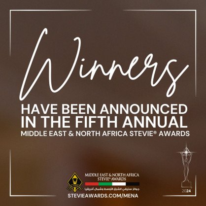 Winners in the 2024 Middle East & North Africa Stevie® Awards Announced
