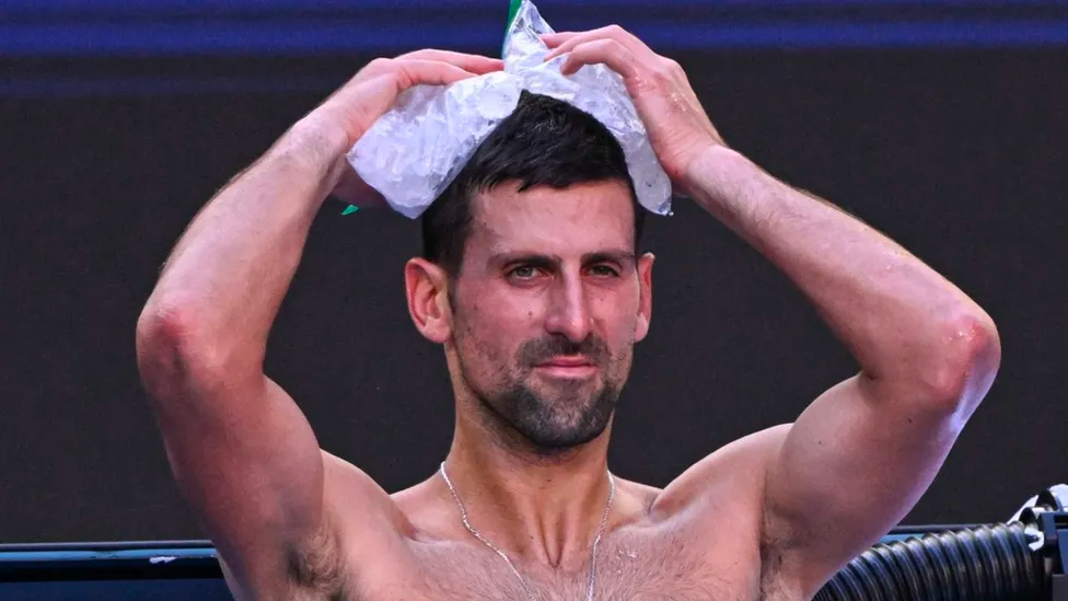 australian-open-2024:-novak-djokovic-overcomes-taylor-fritz-and-heat-to-reach-semi-finals