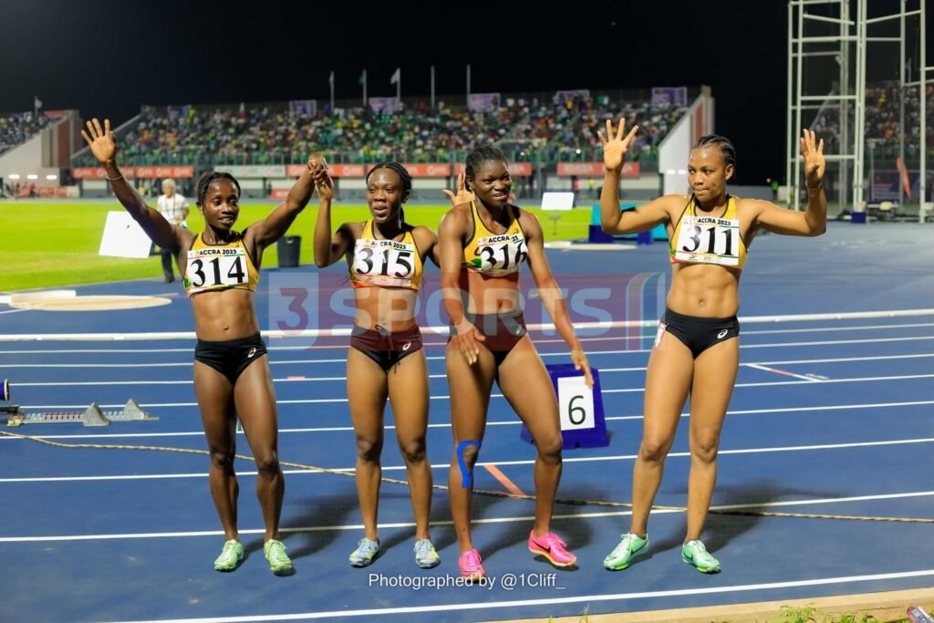 Ghana secures bronze in women’s 4x100m at 2023 African Games