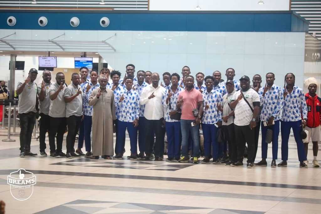 Dreams FC travel to Mali with determination to secure positive result