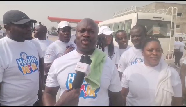 Pokuase- Ayawaso Executive Fitness Club organizes maiden health walk