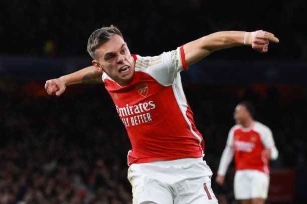 uefa-champions-league:-trossard-urges-arsenal-to-focus-ahead-of-crucial-bayern-clash