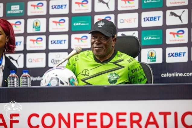 CAF Confederation Cup: Dreams FC ready for penalty shootout, coach Zito asserts