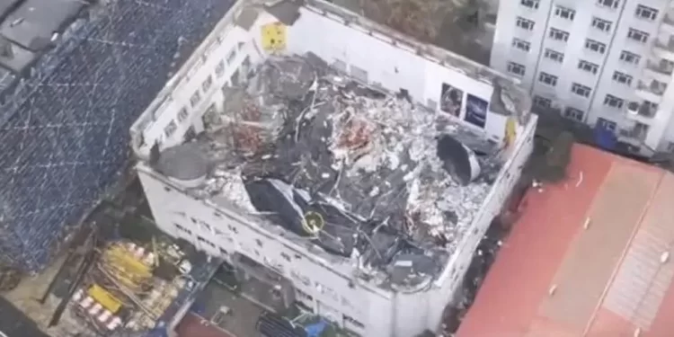 China: 11 die as roof collapses on girl’s volleyball team