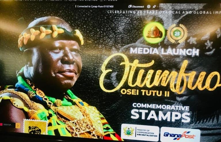 Otumfuo@25: Ghana Post to honor Asantehene with Commemorative Stamp