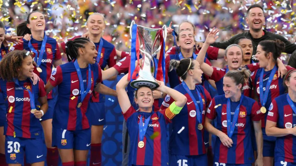 barcelona-beat-lyon-to-win-third-women’s-champions-league
