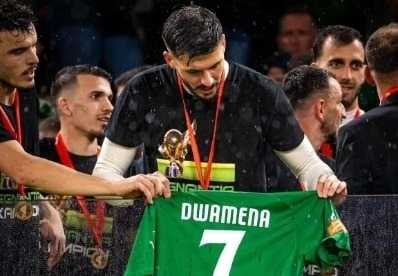 Albanian club pay tribute to Raphael Dwamena after winning league