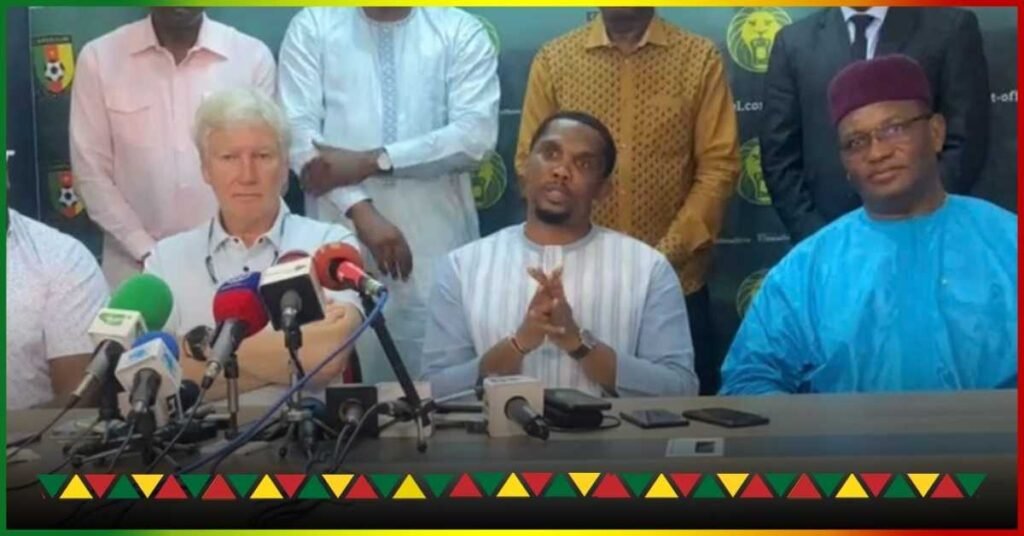 Eto’o apologises to Cameroon coach after heated argument
