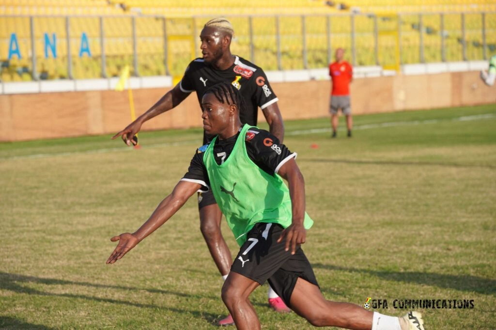 Black Stars hold recovery training after Mali trip