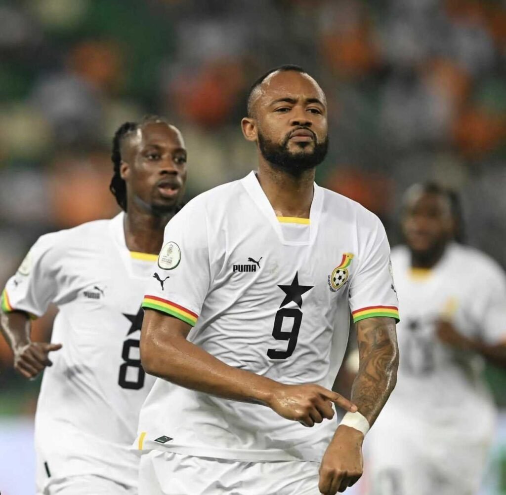 Jordan Ayew hat-trick sends Ghana top of Group I