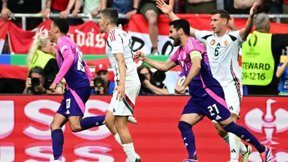Euro 2024: Germany advance to knockout stages with victory over Hungary
