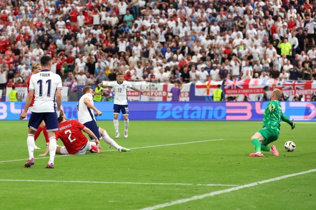 Euro 2024: Harry Kane’s goal not enough as England held by Denmark