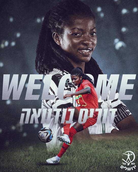Black Queens striker Doris Boaduwaa joins Hapoel Jerusalem in Israel