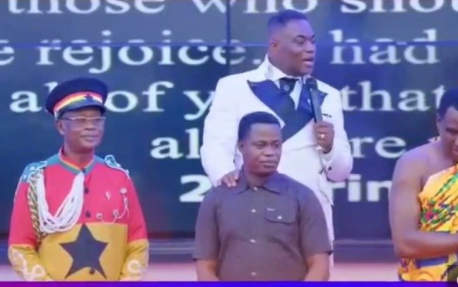 Great Ampong begs Daddy Lumba for forgiveness as he is ordained in US