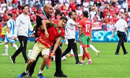 Morocco claim crucial win in Olympic Games against Argentina amid chaos
