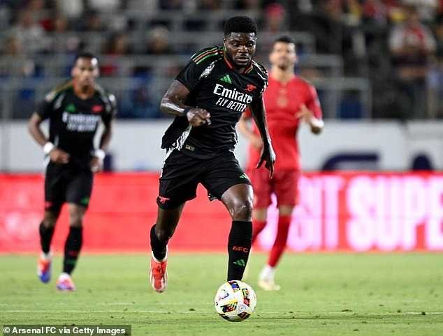 Partey sees fierce midfield competition as key to Arsenal’s success