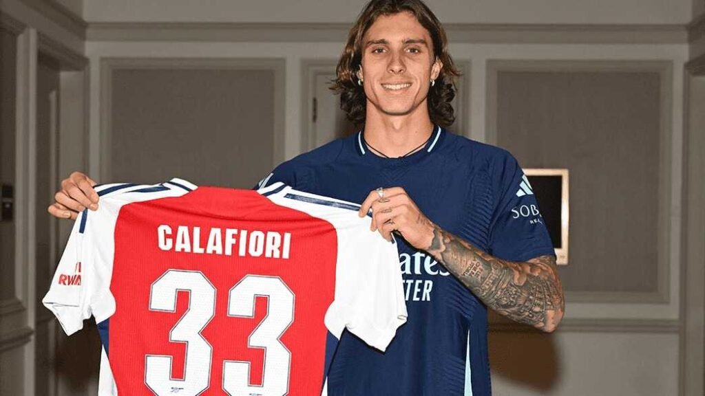 Riccardo Calafiori joins Arsenal