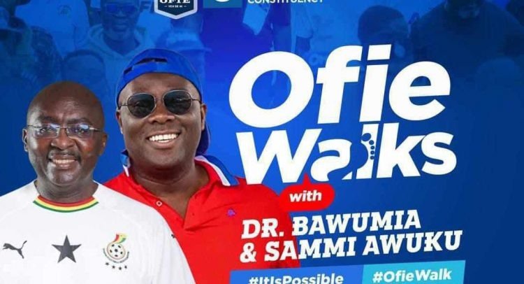 Bawumia to light the flame in ‘Ofie Walk’