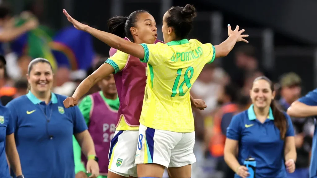Brazil thrash Spain to set up rematch with the U.S. in Olympic Women’s Football final
