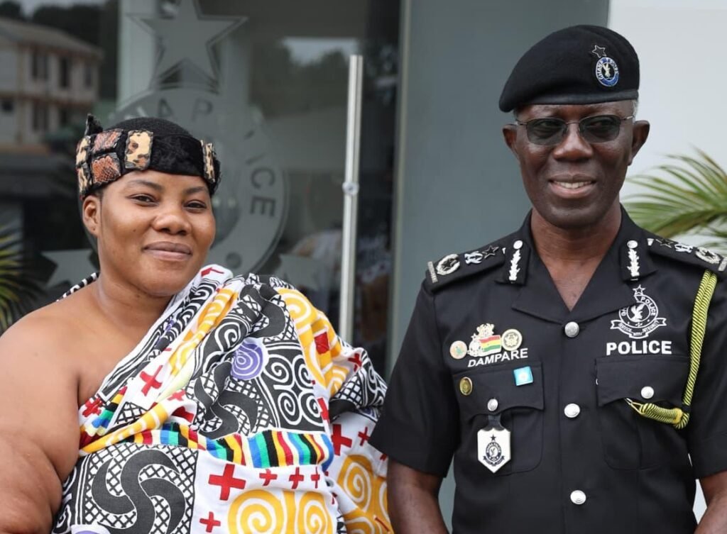 Nana Abena Etruba I visits IGP, Dr Dampare
