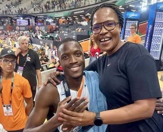 Letsile Tebogo’s golden tribute to late mother