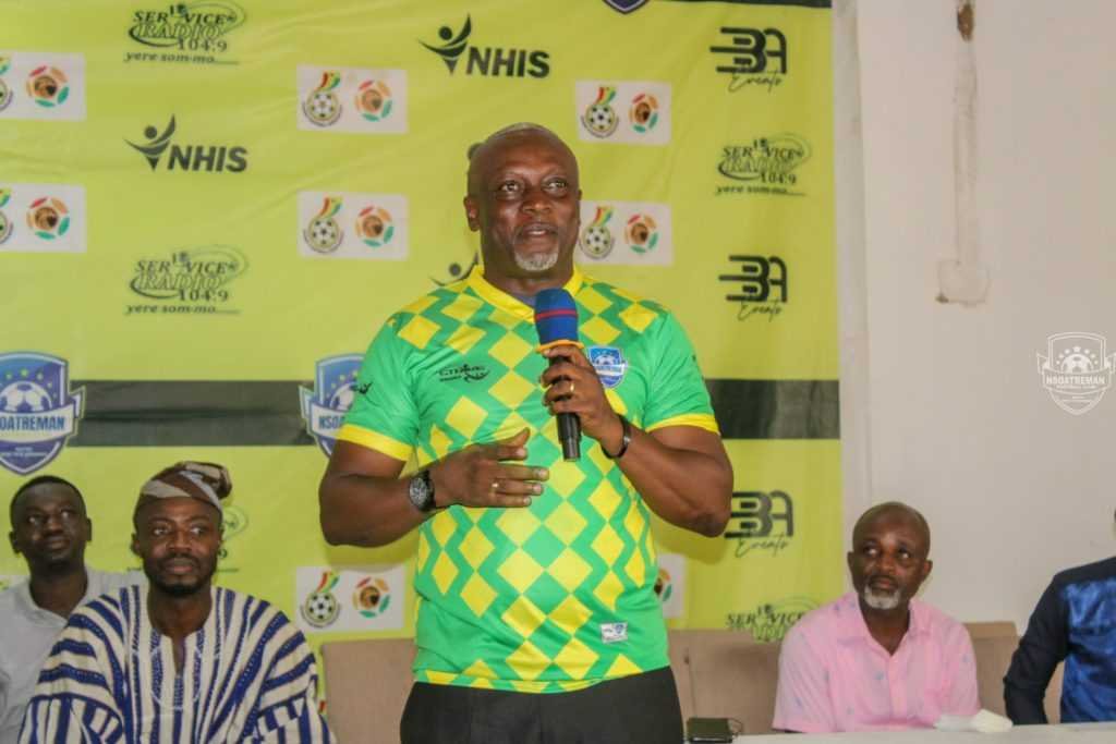 Nsoatreman coach Yaw Preko focused on second leg despite big win in Confederation Cup debut