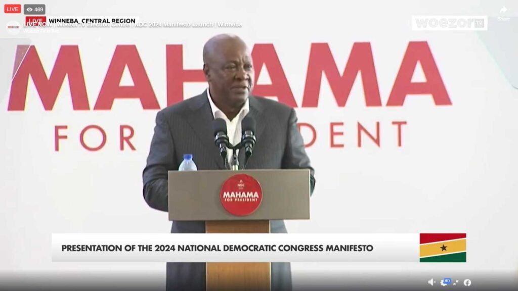 NDC pledges to revitalize Ghana’s sports sector with broader focus beyond football