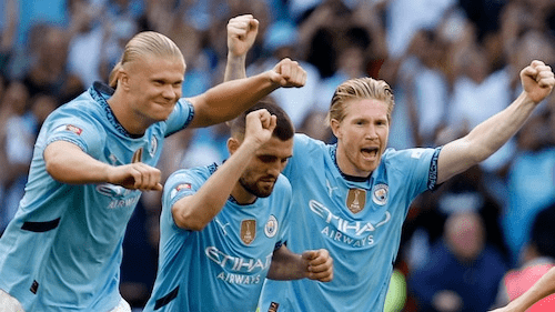 Haaland hits hat-trick as Manchester City cruise past Ipswich