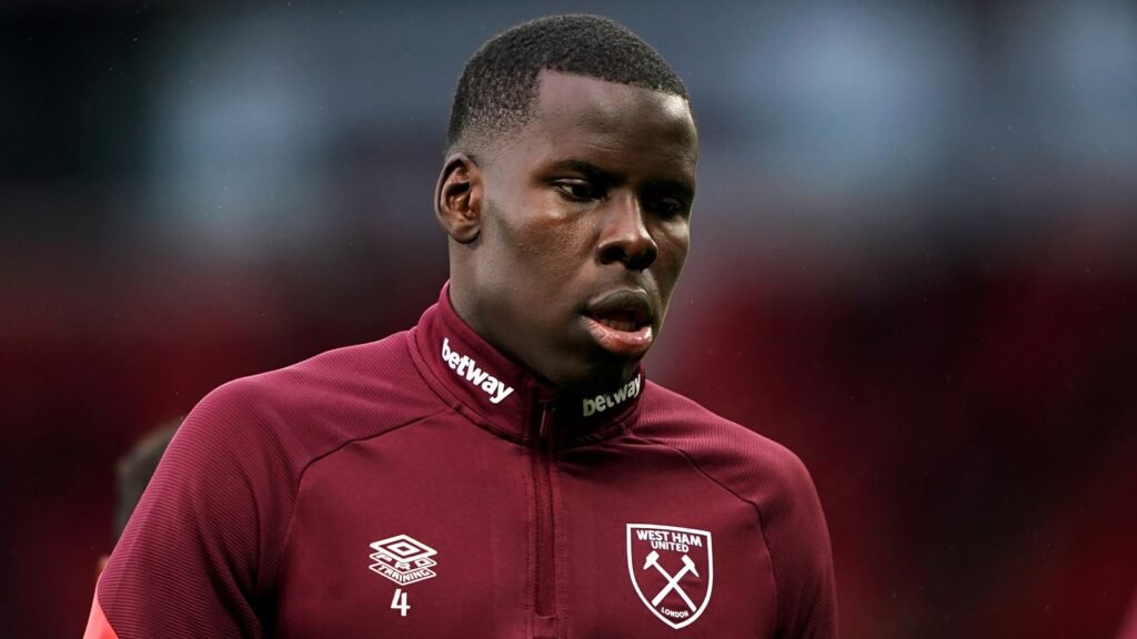 West Ham’s Kurt Zouma nears transfer to Saudi Club