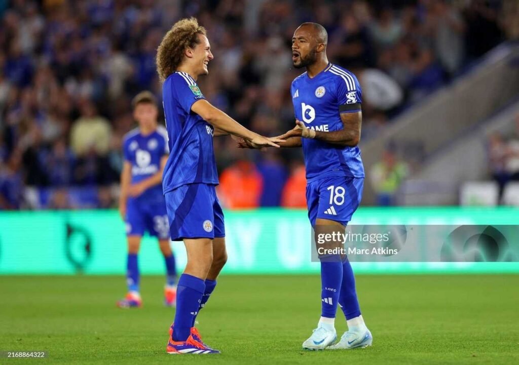 Jordan Ayew scores stunning debut goal for Leicester City