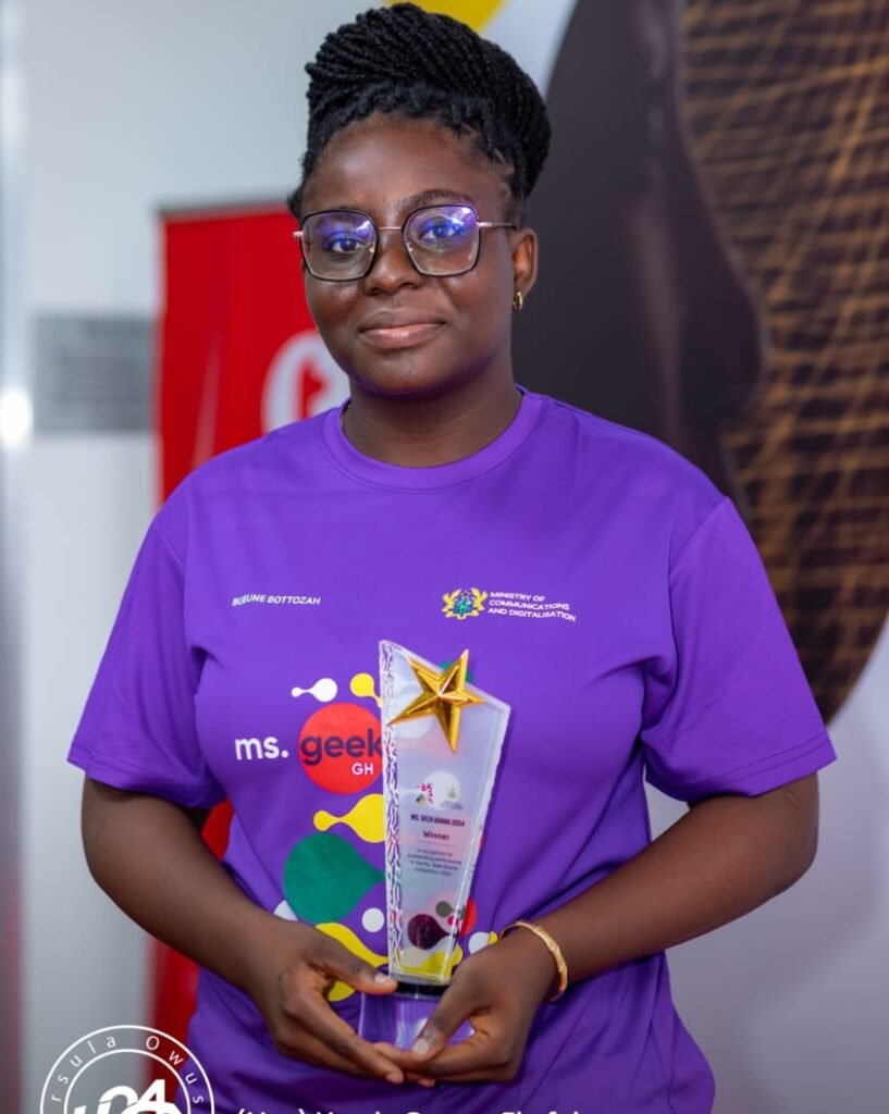 21-year-old Biana Bubune of UMaT is Ghana’s 2024 Ms Geek