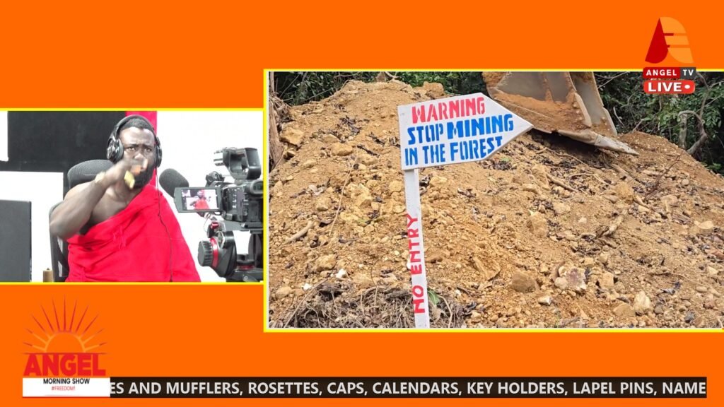 ‘Picture no lie’; illegal miners defy warning to mine in forest reserve